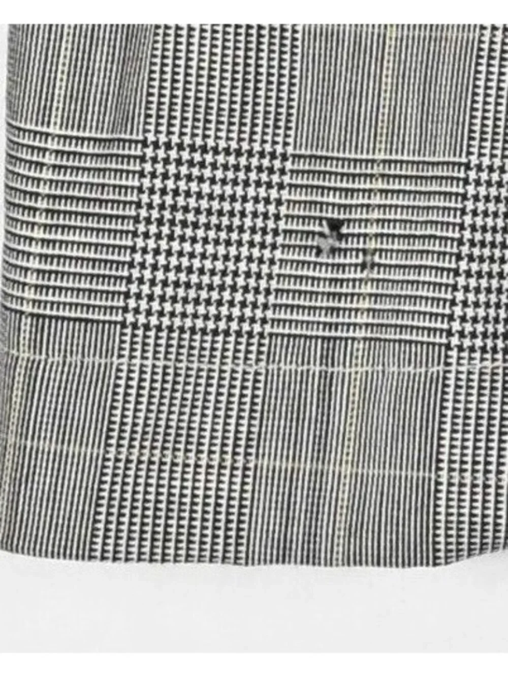 Fred Perry Collared Check Jacket in Black